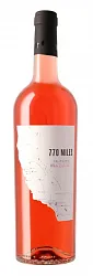 Вино розовое полусладкое "770 Miles" White Zinfandel, 9,5%, 0,75л