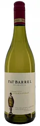 Вино белое полусухое "Fat Barrel" Chardonnay, 12,5%, 0,75л