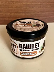 Паштет из печени индейки "Тет-А-Tет" с Алтайским кедровым орехом, 150г