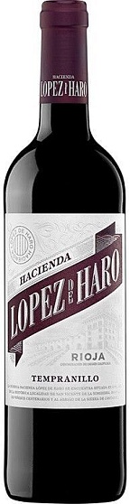Вино SM "Лопес де Аро Темпранильо" DOC Риоха красное сухое 13,5% 0,75л