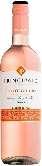 Вино F Ит "Принчипато Пино Гриджио Розато" розовое сухое 0,75л