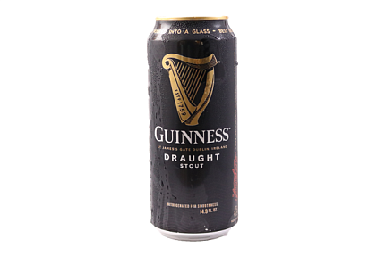 Пиво "Guinness Draught" Ирландия 4,2% ж/б 0,44л