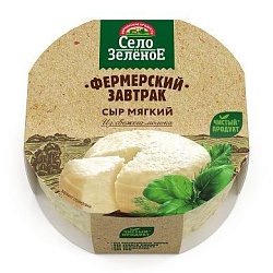 Сыр мягкий "Фермерский завтрак" Село зеленое 45% 250г М