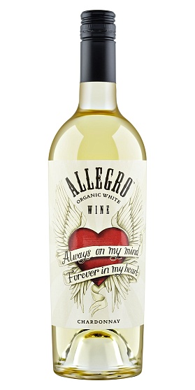 Вино ISSI "Аллегро" Шардоне органик белое полусухое 0,75