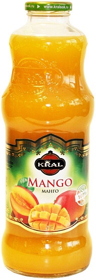 Нектар "KRAL" манго с мякотью 1л