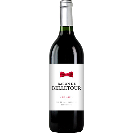 Вино SMN"Барон де Бельтур красное полусладкое  0,75л