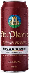 Пиво "Сан Пьерр Брюн" бан. 0,5л