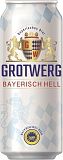 Пиво "Гротверг Байриш Хель" Германия св. паст 4,7% ж/б 0,5л.