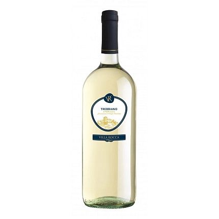 Вино ЦБ DOC "Вилла Рокка" Требьяно д'Абруццо бел. сух. 12% 1,5л
