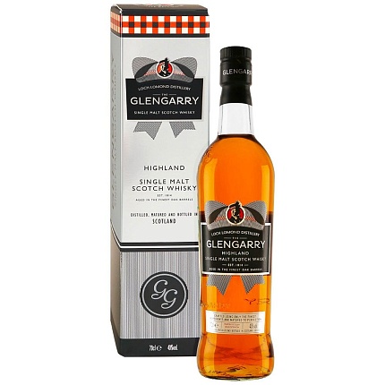 Виски шотландский солодовый AST "Гленгэрри" 40% 0,7л п/у