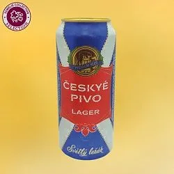 Пиво SC ЧЕШСКИ ЛАГЕР 4.6% ж/б  0.5